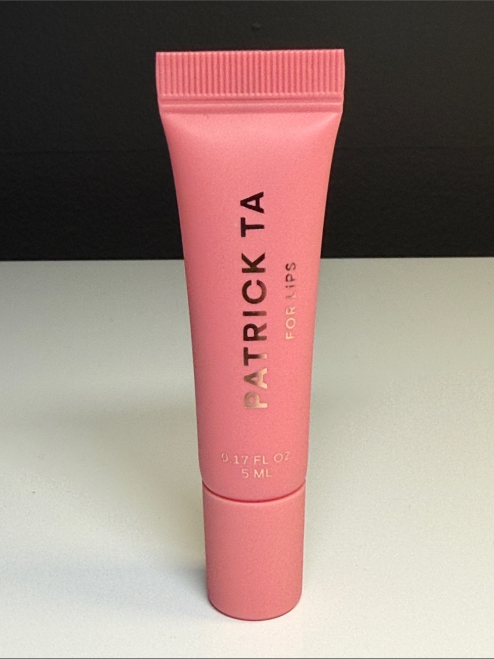 Patrick Ta For Lips Tinted Lip Oil Balm - Pink Salted Caramel, new/unused